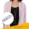 Zerodis Pigeon Whistle with Lanyard Stainless Steel Ultrasonic Birds Behavior