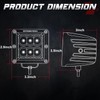 LED Cubes, OFFROADTOWN 3inch 120W CREE LED Pods Driving Lights