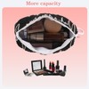 lllyan Makeup Organizer and Toiletry Bag for Women Travel Makeup