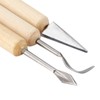 11pcs Soft Clay Carving Knives Multipurpose Stainless Pottery Sculpting Tools