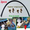 2PCS 178D15-KIT Air Compressor Unloader Tube Kit Fit for Rolair