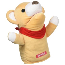 Bonbi Dog Toy Animal Mitten HAPPY ZOO Bear