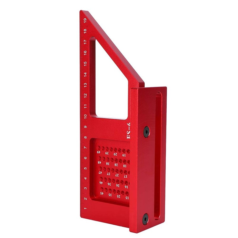 Woodworking Measuring Ruler, Carpentry Marking Tool Durability Carpenter Measuring Ruler,