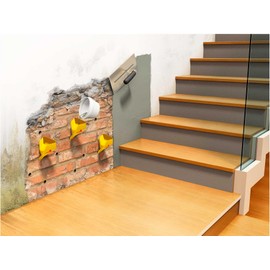 SIKA - Kit de aplicación Igol Infiltración - Envase predosificado tipo embudo y cera para sellar el embudo con el muro diseñado para la infiltración - 4L