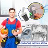 Dishwasher and Washing Machine Drain Adapter with Outlet for Pipe