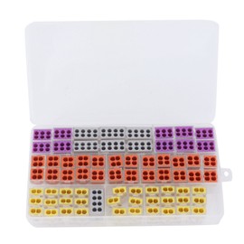71Pcs Quick Connect Terminals PCT 102 104 106 108 Wire Connectors with Storage Box