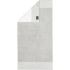 CAWÖ Home Luxury Home Two-Tone 590 Platinum 76 Guest Towel