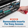 Everest Media Solutions EMS Blank Patch Panel 24 Ports Foldable