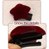 Red Star Hair Clips Snap Hair Barrettes for Teens Cute