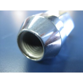 McGard 4pk 64012 M12 x 1.5 Bulge Cone Seat Lug Nut Made in USA Chrome Plated