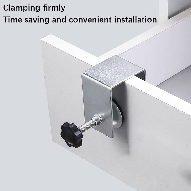 2 Pack Drawer Front Installation Clamps, Home Improvement Smooth Woodworking