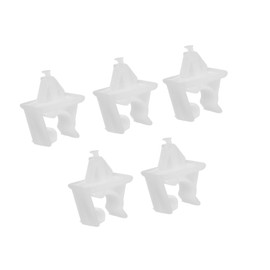 A ABSOPRO Hood Prop Rod Holder Hood Clips Hood Rod Clip Fit for Honda Civic 4dr 2006-2016 for Honda Civic 2dr 2006-2015 No.90672SNB003/90672SNB901 - Pack of 5 Item Replacement
