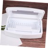 FOMIYES Nail Art Tool Tray Box Lid Sterilizer Manicure Case