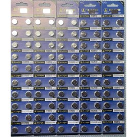Tianqiu 100 X AG13 V357 LR44G L1154F D303 G13A ALKALINE CELL BATTERY LED WATCH DEVICE US