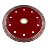 7" High Performance Turbo Mesh Saw Blades for Porcelain Tile,