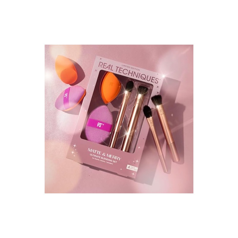 Real Techniques Matte & Merry Ultimate Blending Kit - Set