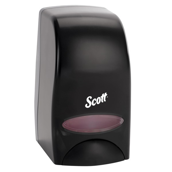 Scott® Essential™ Manual Skin Care Dispenser (92145), Black, 4.85" x 8.36" x 5.43" (Qty 1)