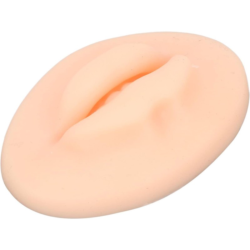 10 Labios de Práctica, Modelo de Boca Abierta de Silicona