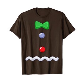 Funny Gingerbread Man Christmas Costume T-Shirt