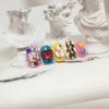 Pop Art Homemade Nail Tips - Short Ballerina / 팝아트