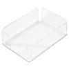 Acrylic Tray Notes Holder - Clear 4-1/4 x 1-1/2 x