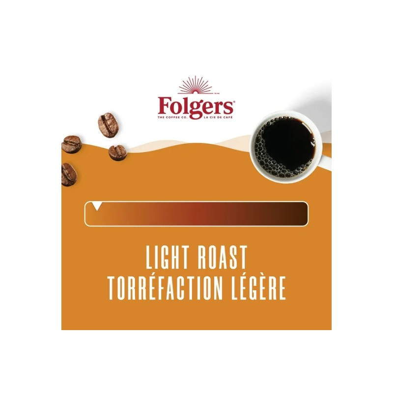Folgers Morning Cafe K-Cup Coffee Pods 30 Count, 210g