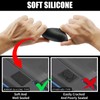 JERBOR 2Pack Silicone Pickup Trucks BedRail Stake Pocket Covers for