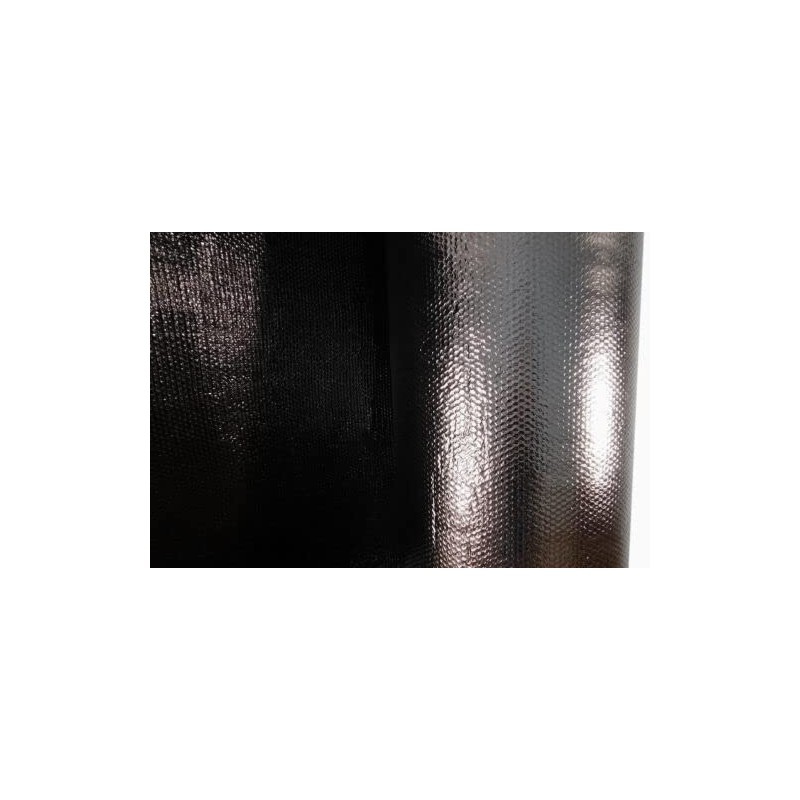 Reflective Black / Silver FOIL Double Bubble Foil Insulation Roll