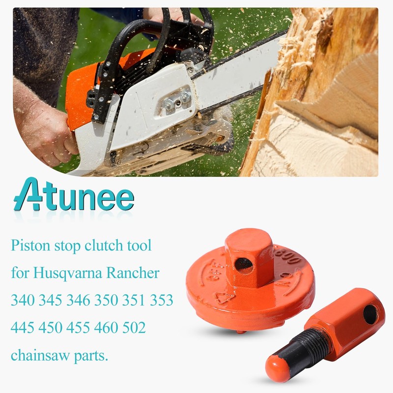 Atunee Piston Stop Clutch Dismount Tool for Husqvarna Rancher 340