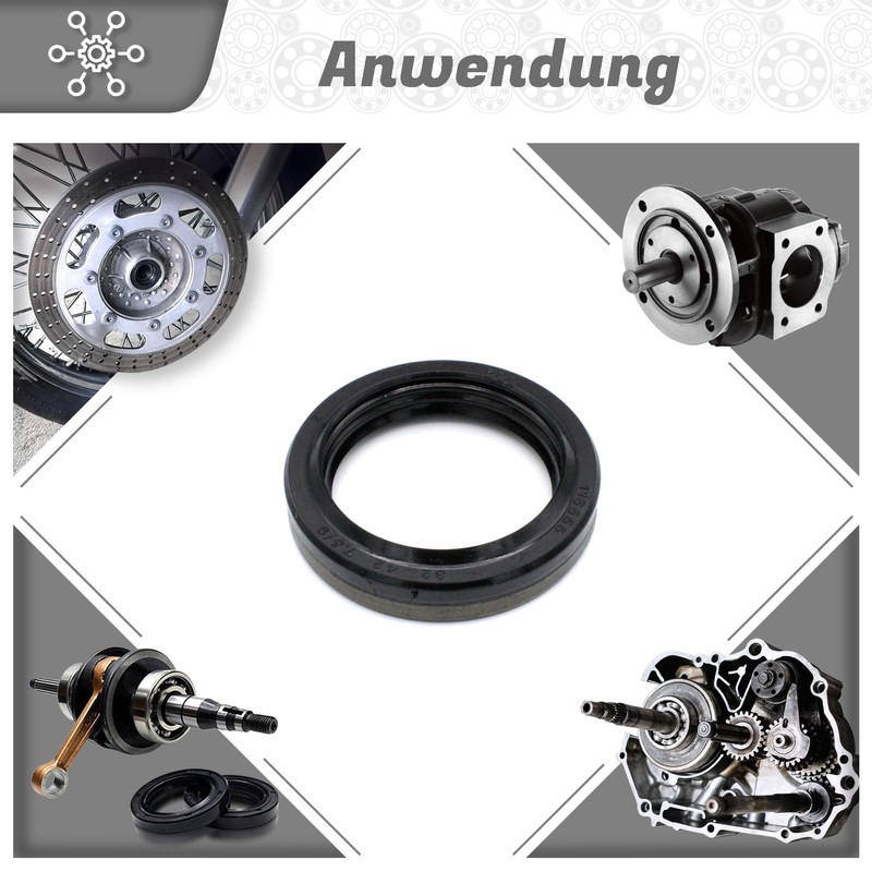 Parts and Parts Shaft Seal 32 x 42 x 7.5/9