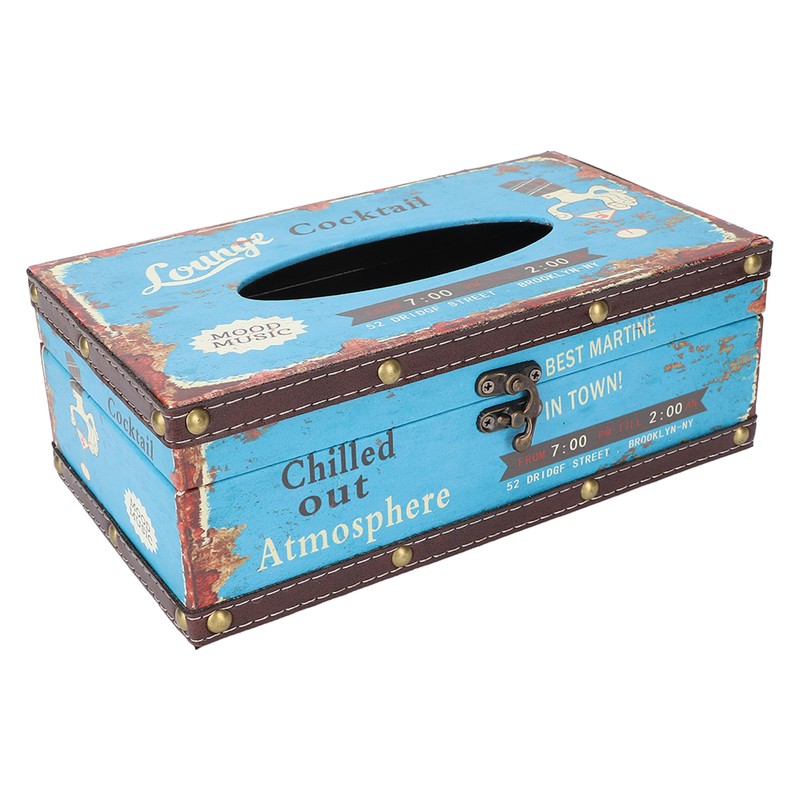 Tissue Box Waterproof Exquisite Elegant Napkin Holder Box Photography Props