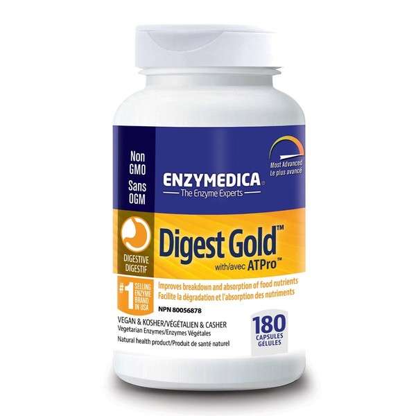Enzymedica Digest Gold With ATPro 180 Capsules