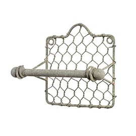 Colonial Tin Works Chicken Wire Toilet Paper Holder