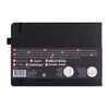 Sakura 94140004 Sketchbook, Cream White, 80 Sheets, Paper, Black Cover,