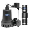 Superior Pump 92057 1/2 HP Thermoplastic Submersible Sump Pump with