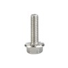 Mellewell M6 x 20mm Flanged Hex Head Bolts Flange Hexagon