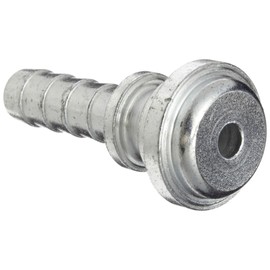 Dixon GBA45 Plated Steel Air Hose Fitting, Stem for Compact Ground Joint Air Hammer Coupling, 1/2" NPT Female, 1/2" Hose ID Barbed