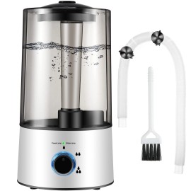 Dreyoo Reptile Humidifier Fogger, 4L Cool Mist Fog Mister with Tube for Torto...