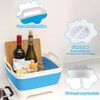 DUOFIRE Foldable Wash Basin 9L（2.37 Gallons） Dish Tub Collapsible Portable