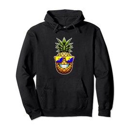 Travel Must Have Gran Canaria Hiking Holiday Funny Pineapple Pullover Hoodie