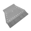 EBTOOLS Motorcycle Leather Front Mud Flap,Fringed Leather Universal Motorcycle Front