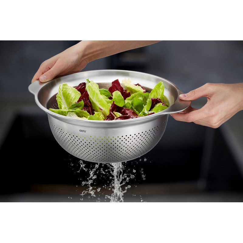 Gefu Premio Colander 3-in-1 Function: Strain, Wash and Steam, Diameter