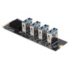 M.2 NVME to PCIE 1X Riser Card M.2 NVME to