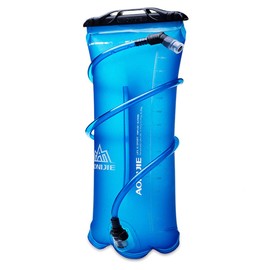 Win.Deeper 1.5L/2L/3L Hydration Bladder, Water Bladder, Sports Water Bladder, Ideal for Any Backpack for Cycling, Camping, Walking (3L)