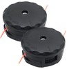 JUUDDENPARTS 2 Pcs String Trimmer Head, Grass Brush Cutter Head,