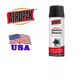 Aeropak Electrical Contact Cleaner - dissolves industrial grime, grease, lubrication 1pc