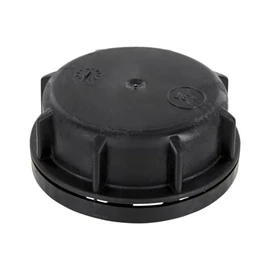 Cap with tamper-evident ring, size DIN 61