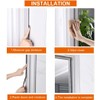 RFWIN Door Draft Excluder Tape Door Window Frame Brush Seal
