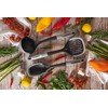 Chef Aid Nylon Jumbo Turner, Essential Kitchen Utensil, Includes Grating