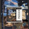 Lantern Press 1000 Piece Jigsaw Puzzle, Nebraska, Retro Camper and